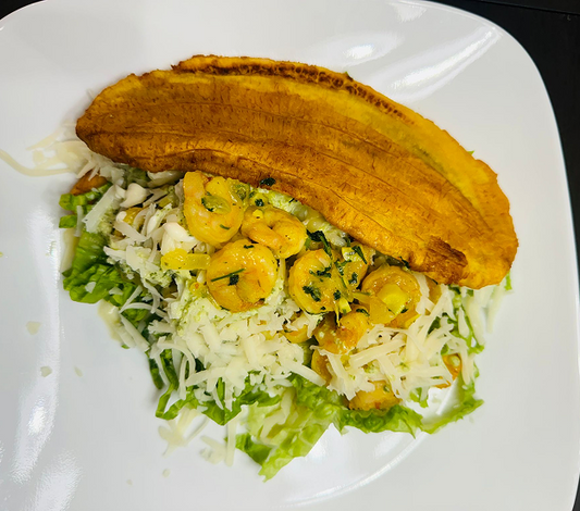 Patacón de Camarones