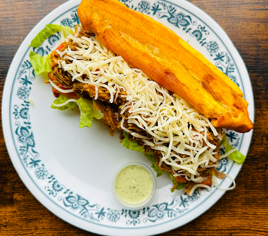 Patacón de Carne